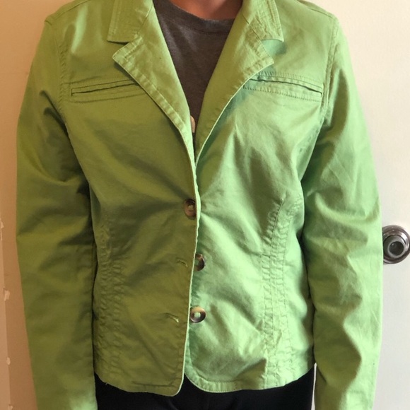 Green Tommy Hilfiger Blazer - Picture 3 of 4